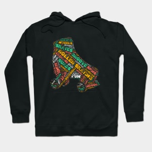 Roller Skating Dark Hoodie